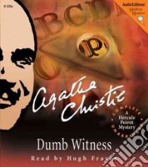 Dumb Witness libro in lingua di Christie Agatha, Fraser Hugh (NRT)