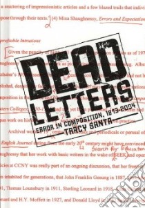 Dead Letters libro in lingua di Santa Tracy