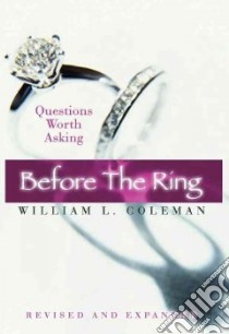 Before the Ring libro in lingua di Coleman William L.