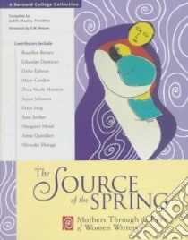 The Source of the Spring libro in lingua di Shapiro Judith R. (COM)
