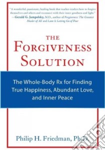 Forgiveness Solution libro in lingua di Friedman Philip H.