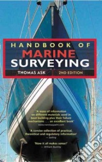 Handbook of Marine Surveying libro in lingua di Ask Thomas