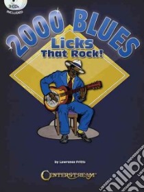 2000 Blues Licks That Rock! libro in lingua di Fritts Lawrence