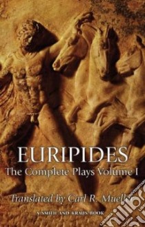 Euripides libro in lingua di Mueller Carl R.