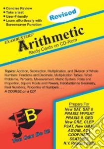 Exambusters Arithmetic Study Cards libro in lingua di Not Available (NA)