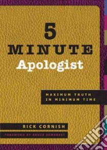5 Minute Apologist libro in lingua di Cornish Rick, Dembski William A. (FRW)