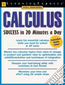 Calculus Success in 20 Minutes a Day libro in lingua di Thomas Christopher