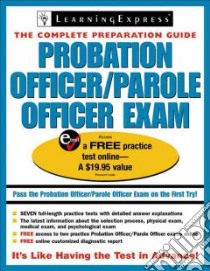 Probation Officer/ Parole Officer Exam libro in lingua di Learningexpress