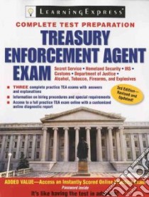 Treasury Enforcement Agent Exam libro in lingua di Learningexpress (COR)
