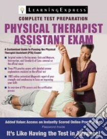Physical Therapist Assistant Exam libro in lingua di Learningexpress (COR)