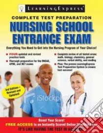 Nursing School Entrance Exam libro in lingua di Learningexpress Llc (COR)