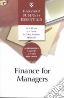 Finance for Managers libro in lingua di Not Available (NA)