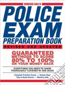 Norman Hall's Police Exam Preparation Book libro in lingua di Hall Norman
