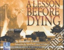 A Lesson Before Dying libro in lingua di Foucheux Rick (EDT), Glover Keith, Linney Romulus