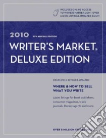 Writer's Market 2010 libro in lingua di Not Available (NA)