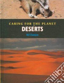 Deserts libro in lingua di Champion Neil
