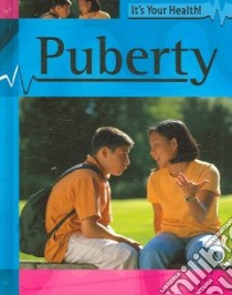 Puberty libro in lingua di Hibbert Adam