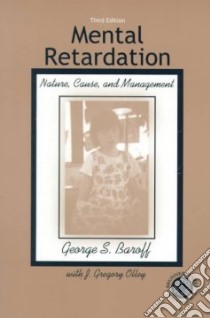 Mental Retardation libro in lingua di Baroff George S., Olley J. Gregory
