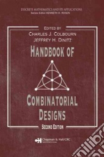 Handbook of Combinatorial Designs libro in lingua di Colbourn C. J. (EDT), Dinitz Jeffrey H. (EDT)