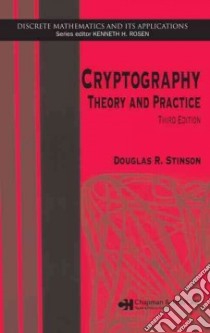 Cryptography libro in lingua di Stinson Douglas R.