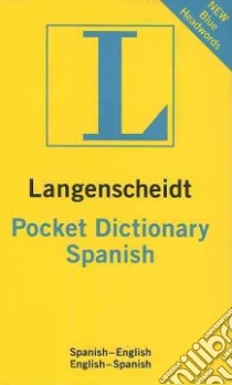 Langenscheidt Pocket Spanish Dictionary libro in lingua di Langenscheidt (EDT)