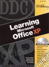 Learning Microsoft Office Xp libro in lingua di Weixel Suzanne (EDT), Fulton Jennifer Plumley, Wempen, Plumley, Weixel Suzanne