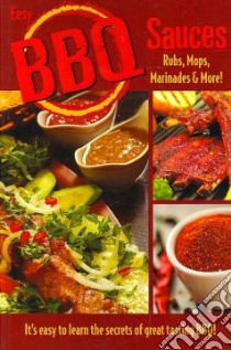 Easy BBQ Sauces libro in lingua di Golden West Publishers (COR)