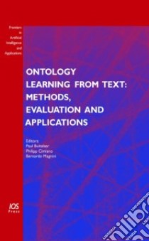 Ontology Learning from Text libro in lingua di Buitelaar Paul (EDT), Cimiano Philipp (EDT), Magnini Bernardo (EDT)