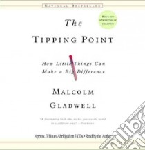 The Tipping Point (CD Audiobook) libro in lingua di Gladwell Malcolm