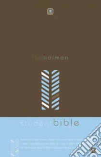 The Holman Christian Standard Brown and Blue Student Bible libro in lingua di Not Available (NA)