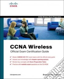 CCNA Wireless Official Exam Certification Guide libro in lingua di Carroll Brandon James
