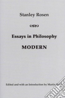 Essays in Philosophy libro in lingua di Rosen Stanley, Black Martin (EDT)
