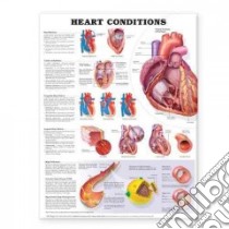Heart Conditions Anatomical Chart libro in lingua di Anatomical Chart Company (COR)