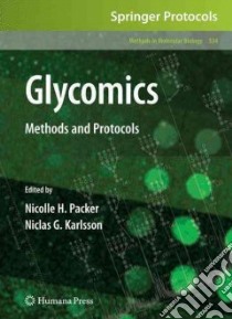 Glycomics libro in lingua di Packer Nicolle H. (EDT), Karlsson Niclas G. (EDT)