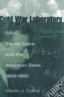 Cold War Laboratory libro in lingua di Collins Martin J.
