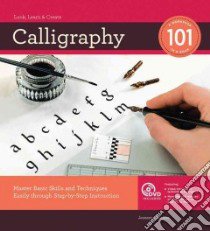 Calligraphy 101 libro in lingua di Gauthier Jeaneen