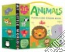Animals Puzzle and Sticker Book Set libro in lingua di Tiger Tales (COR)