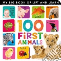 100 First Animals libro in lingua di Tiger Tales (COR)