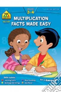 Multiplication Facts Made Easy 3-4 libro in lingua di Irvin Barbara Bando Ph.D., Boyer Robin (ILT)