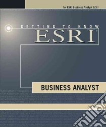 Getting to Know Esri Business Analyst libro in lingua di Miller Fred L.