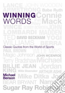 Winning Words libro in lingua di Benson Michael