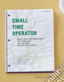 Small Time Operator libro in lingua di Kamoroff Bernard B.