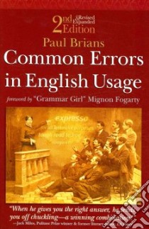 Common Errors in English Usage libro in lingua di Brians Paul, Fogarty Mignon (FRW)