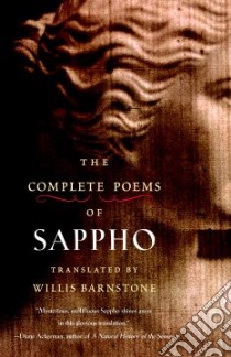 The Complete Poems of Sappho libro in lingua di Barnstone Willis (TRN)
