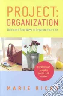 Project : Organization libro in lingua di Ricks Marie