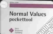 Normal Values Pockettool libro in lingua di Jakob Michael