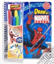 Draw the Marvel Heroes libro in lingua di Klutz (EDT)