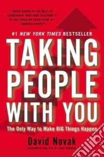 Taking People With You libro in lingua di Novak David