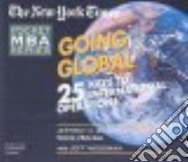 Going Global (CD Audiobook) libro in lingua di Bergstrand Jeffrey H. Ph.D., Woodman Jeff (NRT)