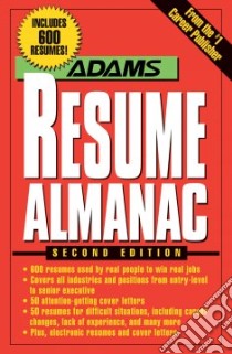 Adams Resume Almanac libro in lingua di Wallace Richard (EDT)